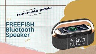 Elevate Your Space with FREEFISH Bluetooth Speaker - The Ultimate 6-in-1 Multifunctional Gadget