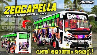 Zedcapella | Bussid | Free Mod | Detailed Review | Bus Simulator Indonesia | Pax Gamer | #ZedCapella