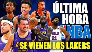 Lakers APLASTAN a Denver  Lebron y Luka  76ers y Embiid PAPELÓN  Jazz  Blazers x53  Suns  NBA