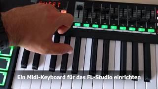 Midi-Keyboard in FL-Studio einrichten