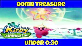 Kirby and the Forgotten Land: Bomb Treasure (Treasure road)