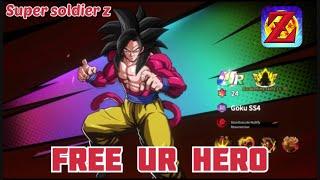 HOW TO GET FREE UR HERO EVERY WEEK!!! SUPER SOLDIER Z