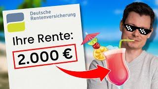 So viel musst du für 2000 Euro Rente verdienen! (echt heftig)