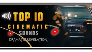 Top 10 cinematic sound effects || sounds sfx free download || no copyright sounds effects