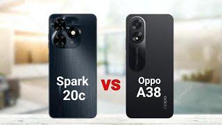 Tecno Spark 20c vs Oppo A38