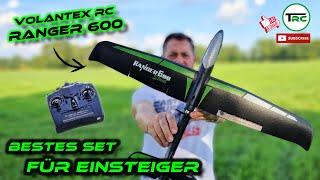 BESTES (RTF) RC FLUGZEUG für EINSTEIGER - VolantexRC Ranger 600 RTF - Unboxing | Review | Erstflug