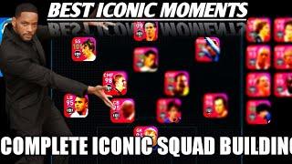 Complete Iconic Squad Building | Iconic Moments | PES 21 Mobile