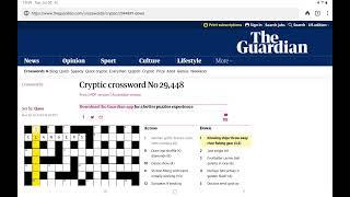 Guardian Cryptic Crossword (Tuesday, 30 July 2024) - REDO WITH SOUND
