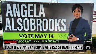 Black Senate Candidate Faces Racist Death Threats, Sign Defaced With 'KKK' & Crosshairs