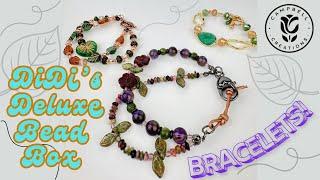 Make Bracelets with Me! DiDi's Deluxe Bead Box October 2024