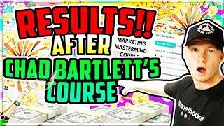 Results After Taking Affiliate Marketing Mastermind Course **PROOF** | - Chad Bartlett (2018)