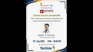 OrthoTV in association with Wockhardt : Growth Factor Concentrate in Orthopaedics & Case study