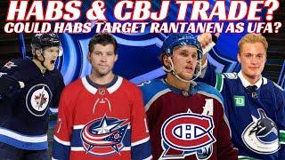 NHL Trade Rumours - Habs & CBJ Trade? Canucks & Jets + Habs UFA Target? Hughes Out 6-8, Demidov News