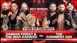 Damian Priest & The War Raiders vs The Judgment Day: Raw, Dec. 30, 2024