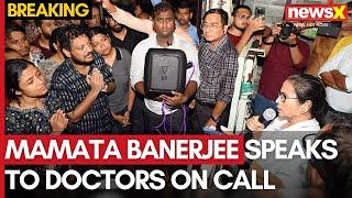 Kolkata Rape Case: Mamata Banerjee Speaks to Doctors on Call | Seeks 3-4 Months For Resolutions