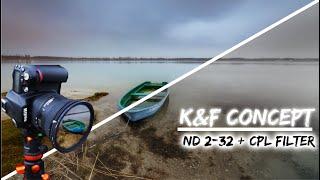 K&F Concept ND 2-32 + CPL Filter | Nikon D90 | Sigma 10-20mm Lens | Long Exposure Photography