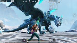 How to kill the ice dragon (Solo 1v1) Dragon fight  BGMI 3.5 Update || PUBG Mobile