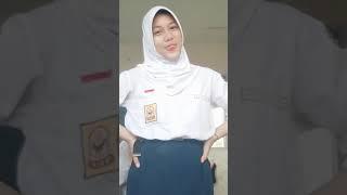 tiktok jilbab smp gunung gede+montok #shorts #2022 #viral #tiktok