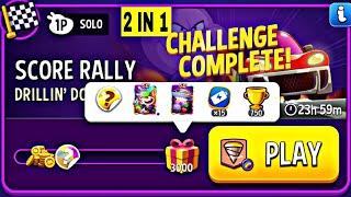 drillin down rainbow solo challenge | 2 IN 1 | match masters | score rally solo today