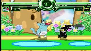 mugen battle oggy vs team mr blik