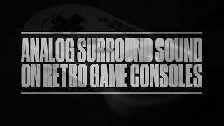 Surround Sound On Retro Video Game Consoles