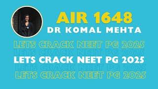 How I cracked NEET PG 2024 in ONE ATTEMPT!! #neet2024 #neetpg #doctor #medicine #motivation