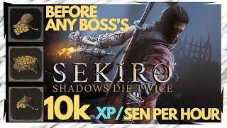 BEST EARLY GAME EXP & SEN FARM IN SEKIRO! 