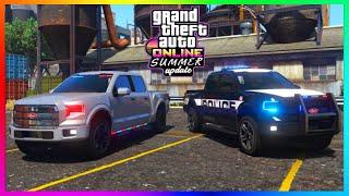 NEW SUMMER DLC CARS, Police SUV, Buffalo, UNRELEASED Vehicles, GTA Online Update 2024 (GTA 5 Update)