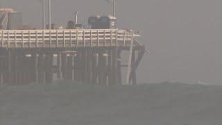 Wharf collapse leaves major debris in Santa Cruz