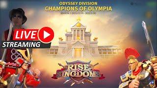 LIVE - CEROLI + TEMPEST CLASH KAPAL + CHAMPION OF OLYMPIA | RISE OF KINGDOMS INDONESIA ROK KD 2170