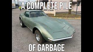 The Nightmare 1972 Corvette I Bought on eBay -- Cobbled Together Junk