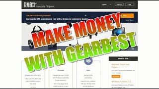 Make Money w/ GearBest! Tutorial to Promote GB App for GearBest Associates