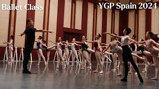 YGP 2024 Barcelona ~ Ballet Class With Gennadi Saveliev ~ Junior Women Scholarship Class