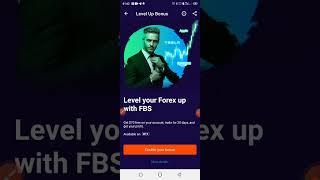 How to claim the $140 FBS Level Up Bonus in few mins!!!