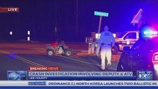 ATV rider killed in crash with Lee County deputy