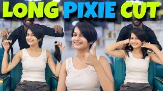 LONG PIXIE CUT || STEP TO STEP || BY P SQUARE SALON