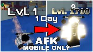 *BEST* AFK SHINDO LIFE JIN LEVEL FARM (MOBILE METHOD)