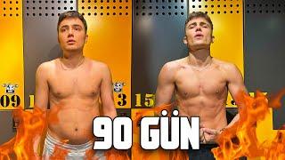 90 GÜNLÜK VÜCUT DEĞİŞİMİ (Furkan Yaman)