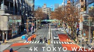 4K Tokyo - Afternoon Walk from Harajuku to Shibuya