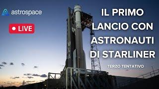 Diretta del lancio di Starliner - Missione CFT terzo tentativo