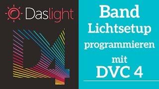 How do I program a Band light setup with DVC4? | Daslight 4 DVC4 Videotutorial