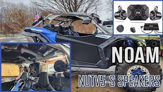 Noam Speakers (NUTV5-S) Install on 2022 Can Am X3