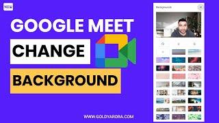 How to change background in Google Meet (in 2021) - look professional on Google Meet video calls.