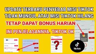 penyebab misi tiktok tidak muncul | kenapa misi tiktok tidak muncul | misi tiktok tidak muncul