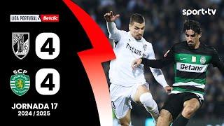 Resumo: Vitória SC 4-4 Sporting - Liga Portugal Betclic | sport tv