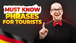 Speak German Like a Pro While Traveling! | Essential German Phrases for Tourists