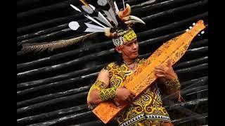 Sape instrumen dayak Borneo paling enak di dengar (Lan e sape - jerry kamit)