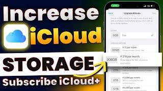 How to Upgrade iCloud Storage on iPhone or iPad? Increase iCloud Storage and Upgrade to iCloud+