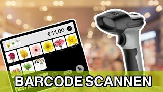 Barcode-Scannen mit Inateck BCST-70 und QuickBon