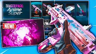 the NEW TRACER PACK ANIME SUPER IN MODERN WARFARE! SHOWCASE (NEW PINK TRACER FIRE + ANIME WEAPONS)